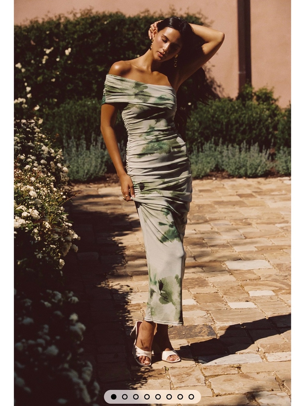 Skatie Caroline Maxi Mesh Dress - Sardinia